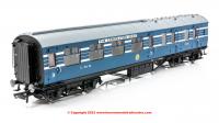 R40051 Hornby LMS Stanier D1905 Coronation Scot 57ft BTK Brake Corridor Third Coach number 5792 in LMS Blue livery